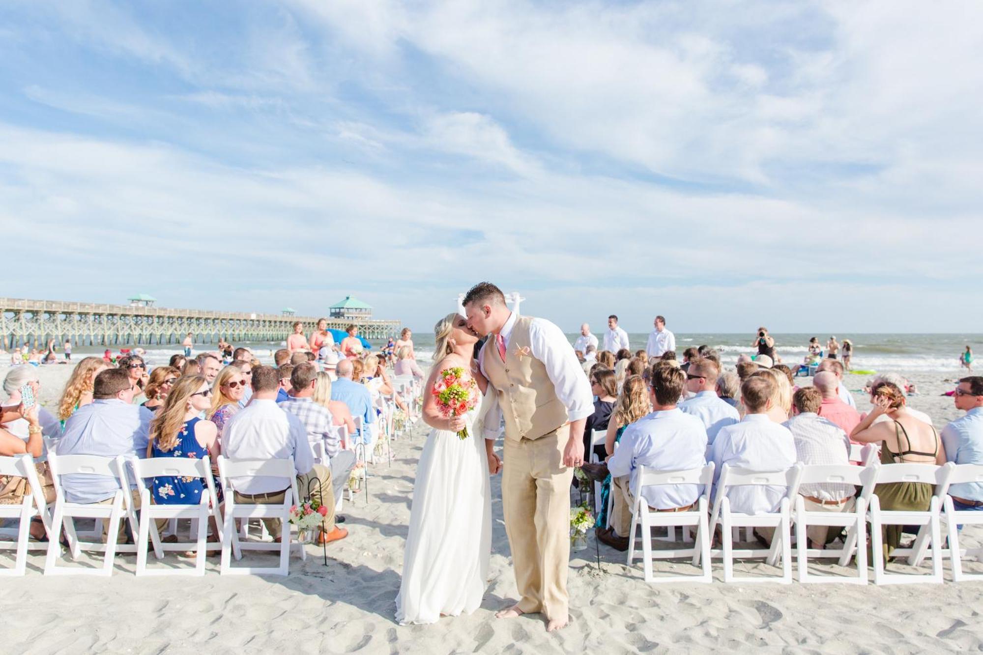 Tides Folly Beach, Charleston'S Oceanfront Hotel Eksteriør bilde