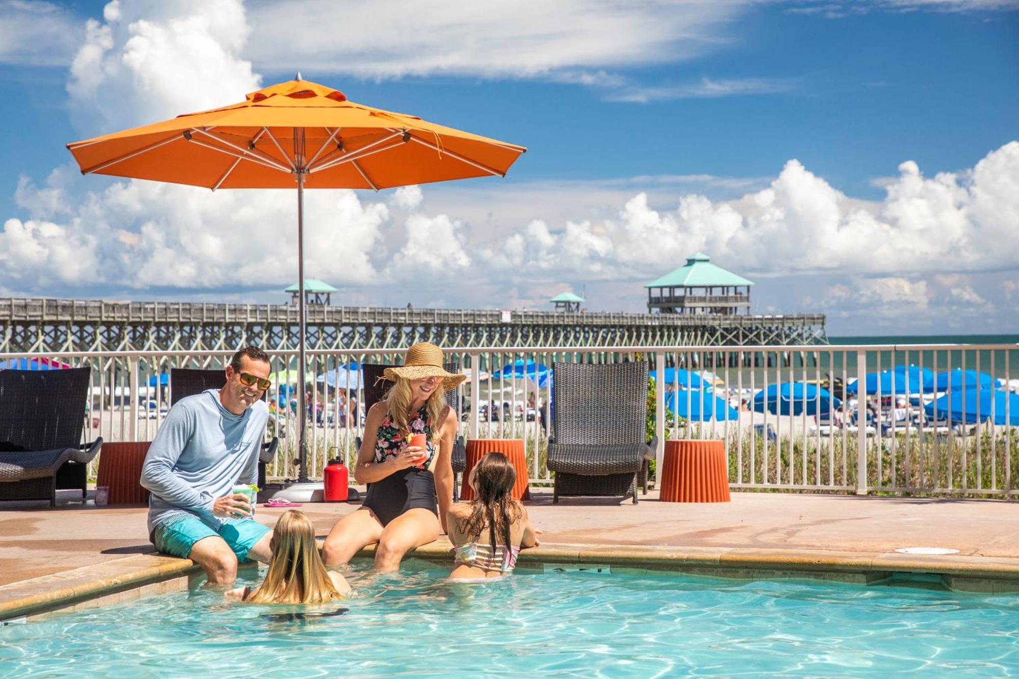 Tides Folly Beach, Charleston'S Oceanfront Hotel Eksteriør bilde