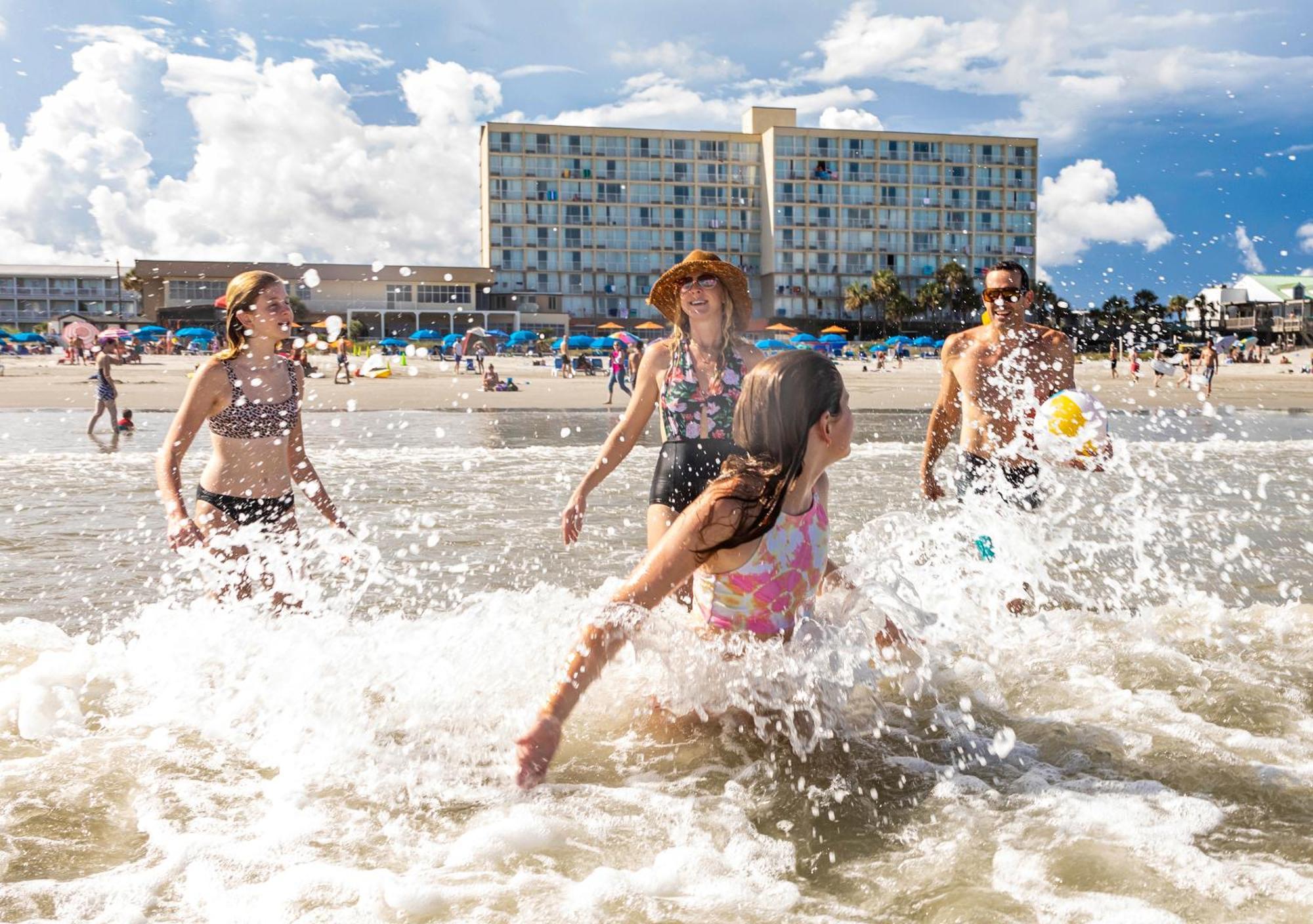 Tides Folly Beach, Charleston'S Oceanfront Hotel Eksteriør bilde